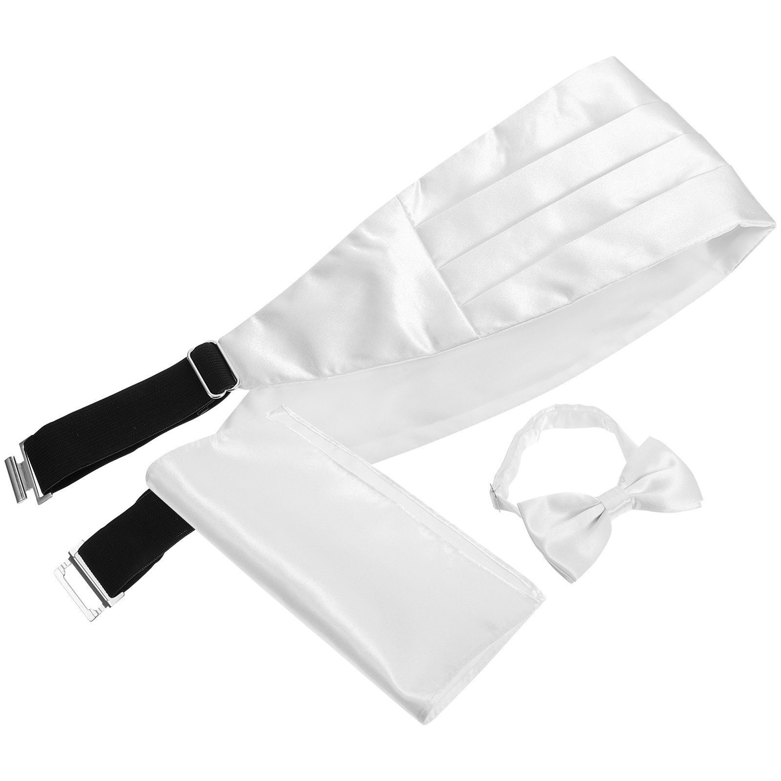 Men'S Formal Wear For Graduation - 1Set Premium Satin Bow Tie Cummerbund