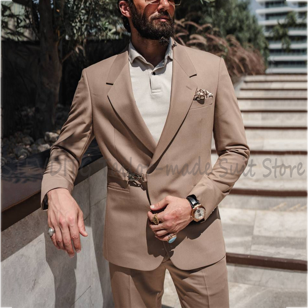 Men Linen Formal Wear - Men's Suit High Quality Luxury 2026