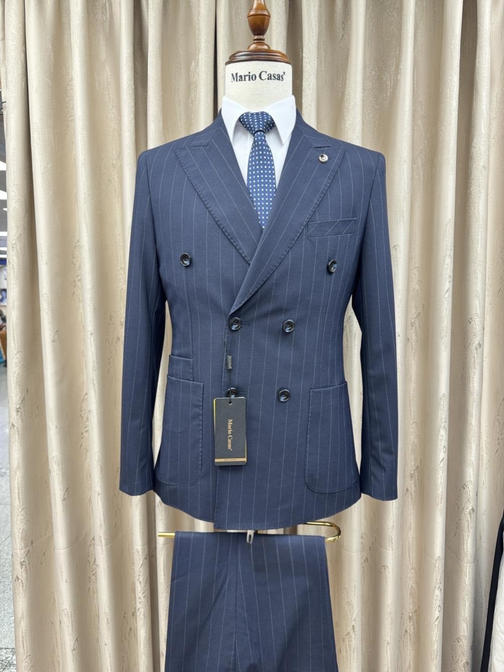 2026 New Striped Suit Set 2 Pi - Elegant Formal Men'S Wear recensione e prezzo