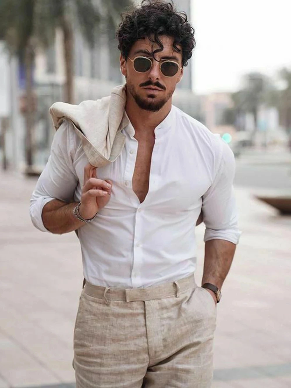 Summer Beach Business Linen Me - Men Linen Formal Wear recensione e prezzo