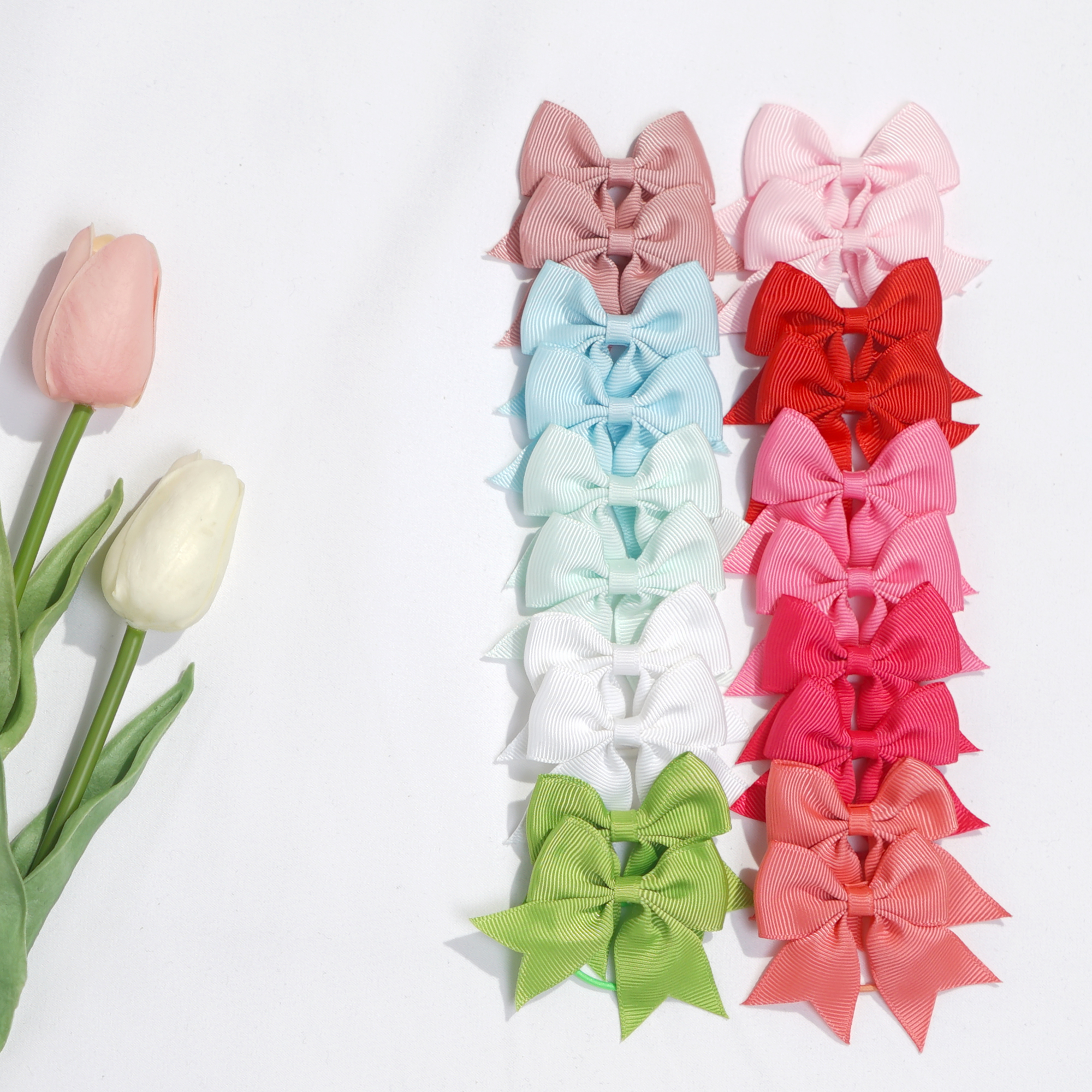 20Pcs Mini Hair Bows for Babie - Tie Bar Clip recensione e prezzo