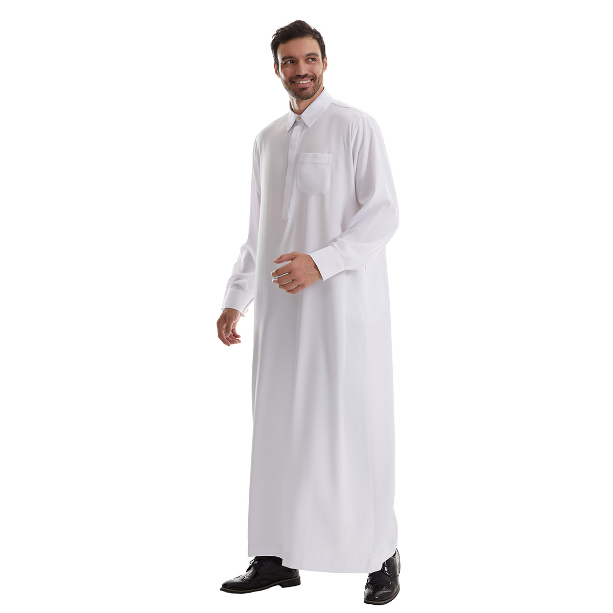 Men Jubba Thobe Mens Long Shir - Arabic Formal Wear Men recensione e prezzo