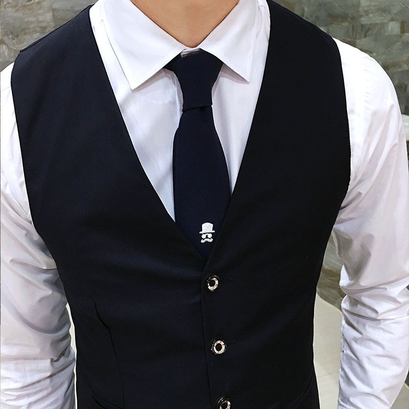 Men British Slim Fit Suit Vest - Elegant Formal Men'S Wear recensione e prezzo