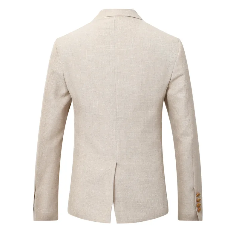 Beige Ivory Men Suit Casual Li - Men Linen Formal Wear recensione e prezzo