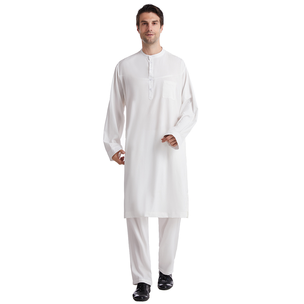 Muslim Men Jubba Thobe 2 Pice  - Arabic Formal Wear Men recensione e prezzo