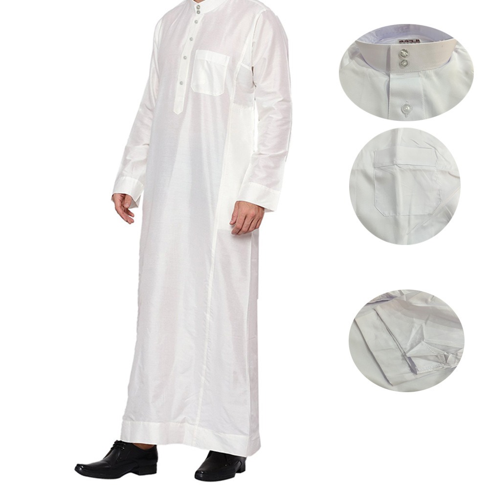 Arabic Thobe for Men Polyester - Arabic Formal Wear Men recensione e prezzo