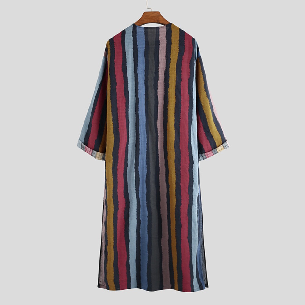 2026 New Striped Printed Musli - Arabic Formal Wear Men recensione e prezzo