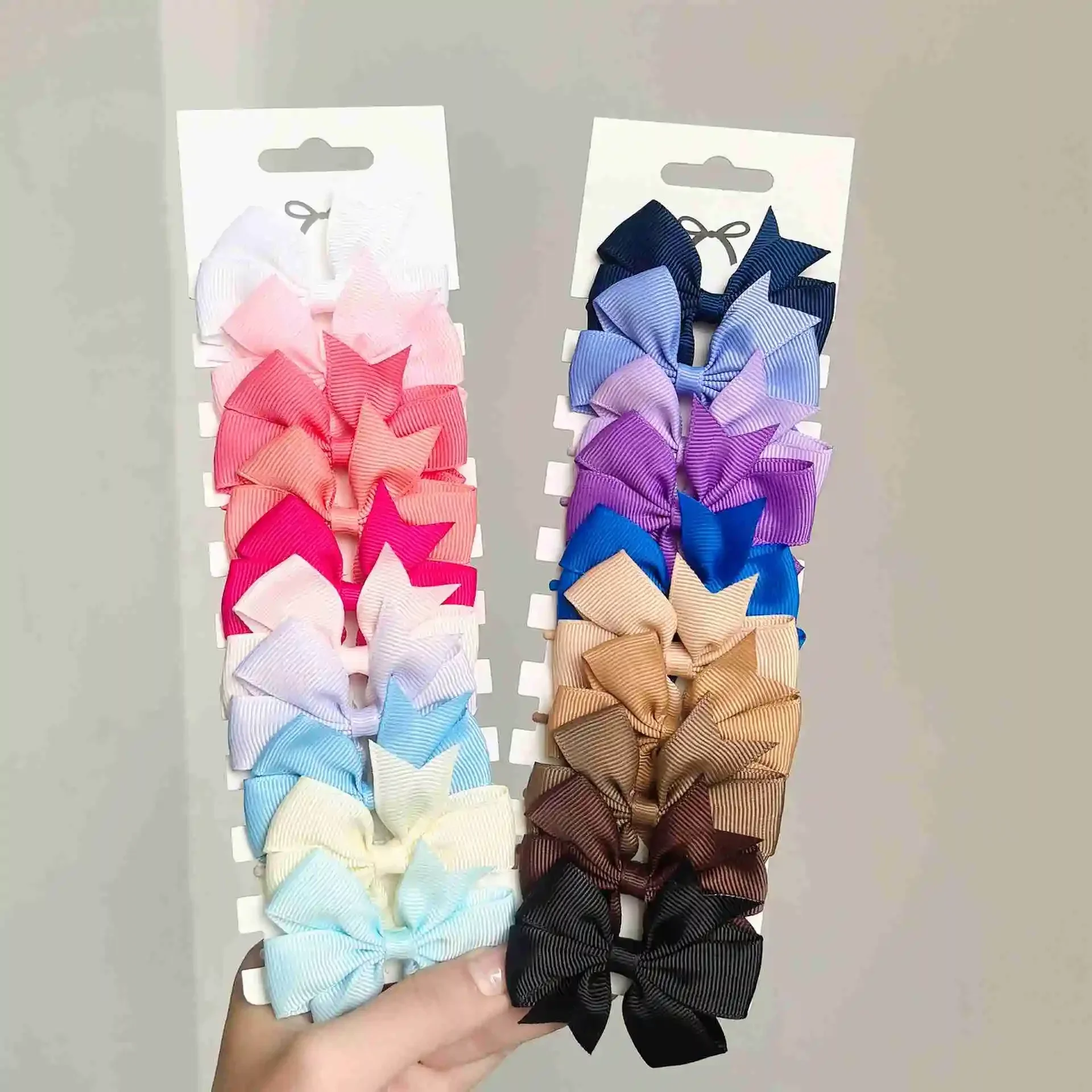 10Pcs 3 Styles Bows Elastic Ha - Tie Bar Clip recensione e prezzo