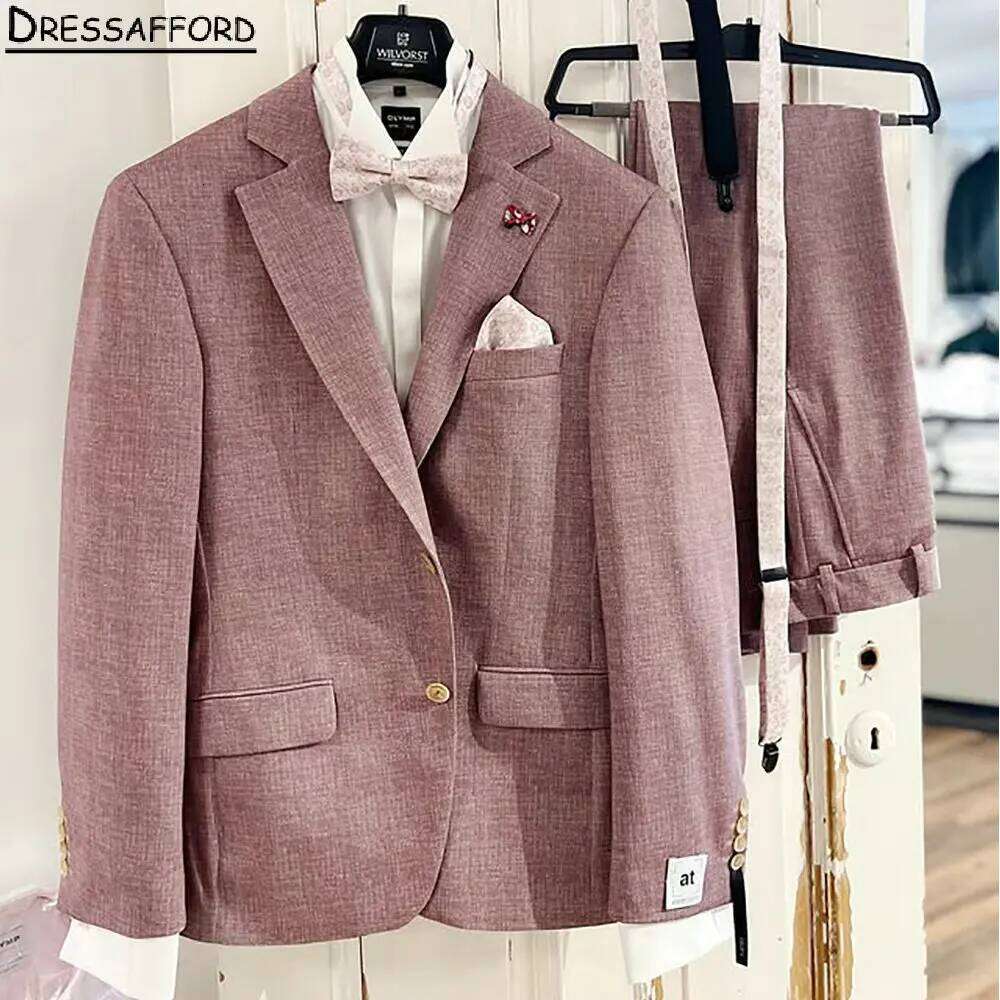 Pink Formal Wedding Suits Men' - Men'S Formal Wear No Suit recensione e prezzo