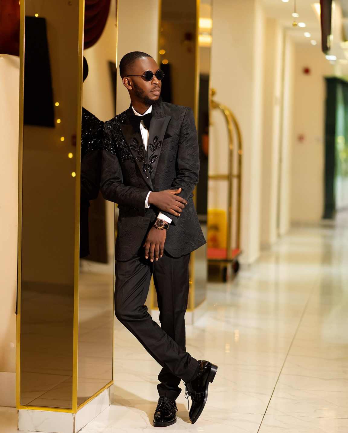 Fashion Men Suits Applique 2-p - Men'S Formal Wear No Suit recensione e prezzo