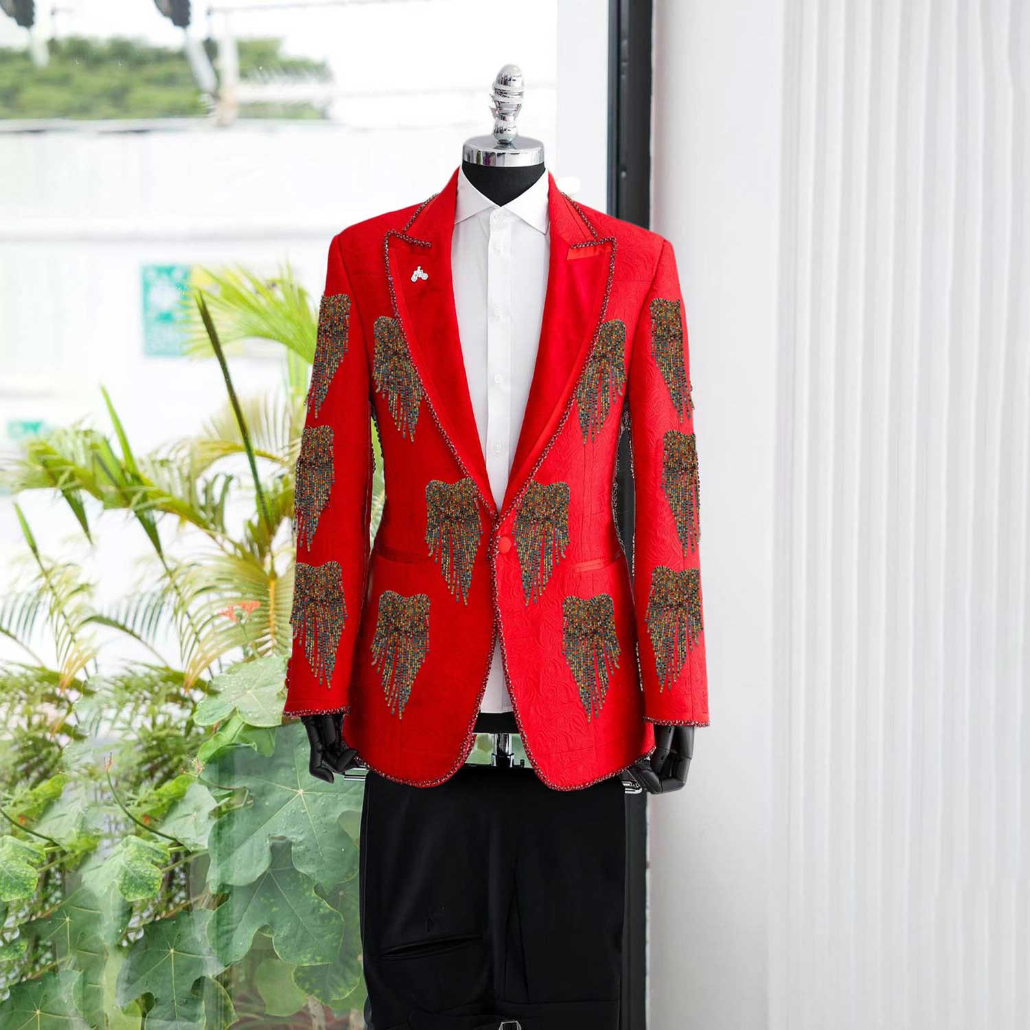 Fashion Wedding Men Suit Cryst - Men'S Formal Wear No Suit recensione e prezzo