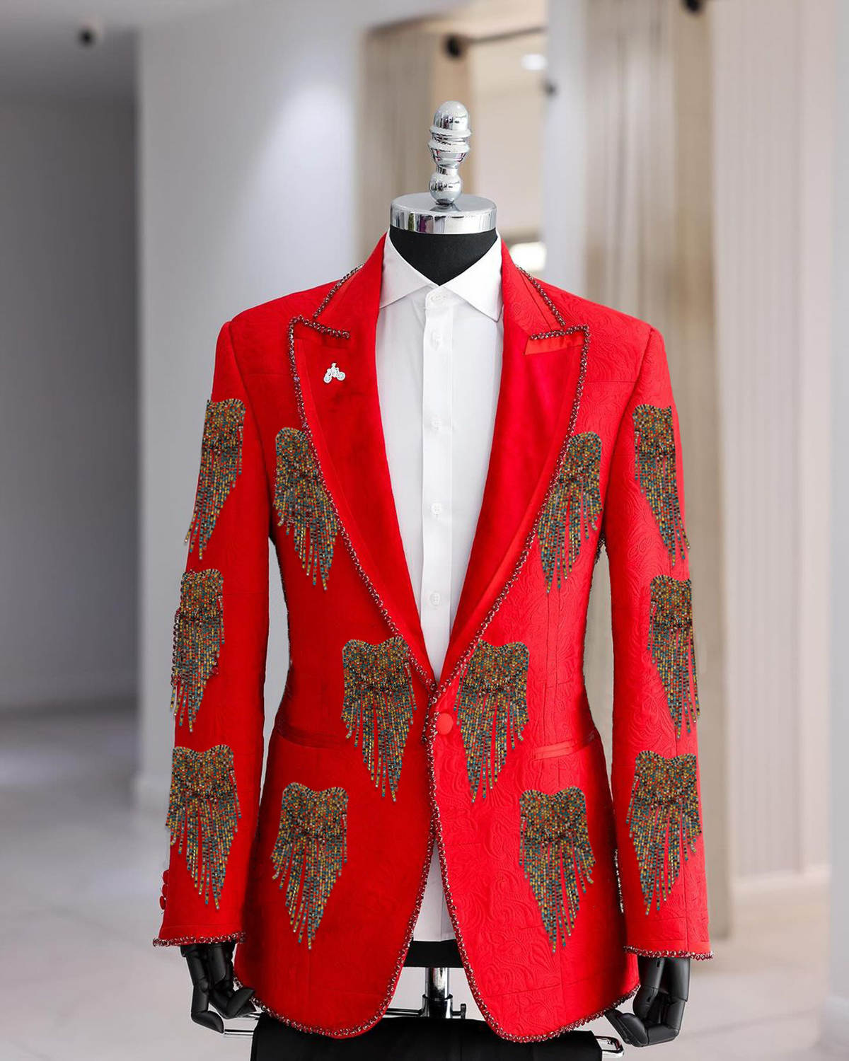 Fashion Wedding Men Suit Cryst - Men'S Formal Wear No Suit recensione e prezzo
