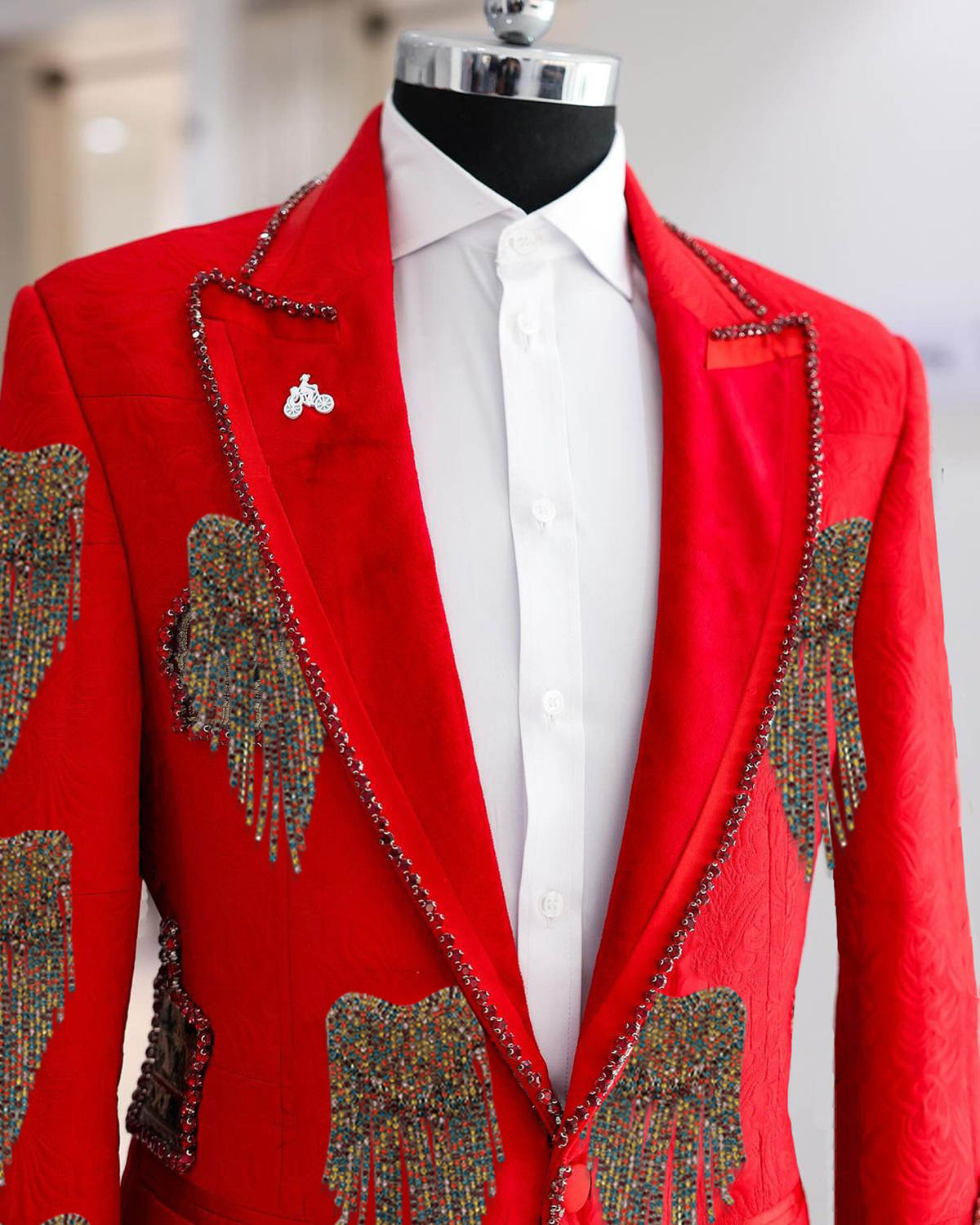 Fashion Wedding Men Suit Cryst - Men'S Formal Wear No Suit recensione e prezzo