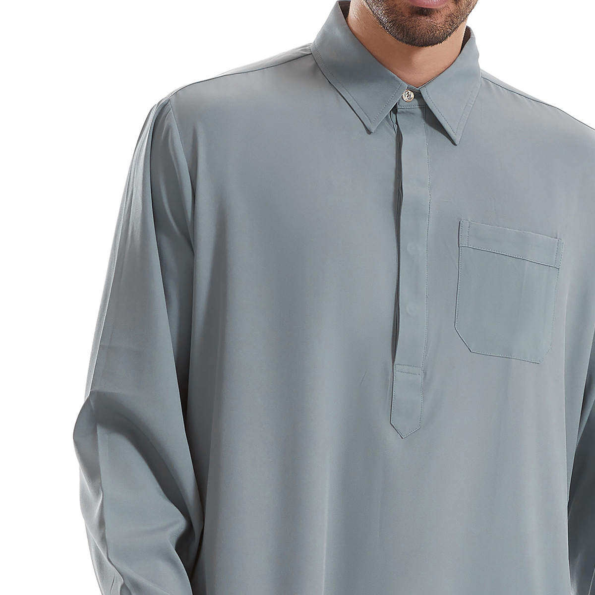 Men Jubba Thobe Mens Long Shir - Arabic Formal Wear Men recensione e prezzo
