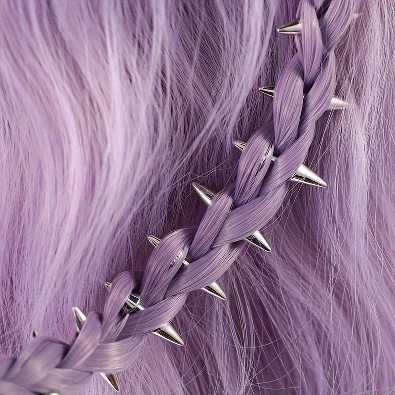 5pcs Set Spiked Hair Clips Pun - Tie Bar Clip recensione e prezzo