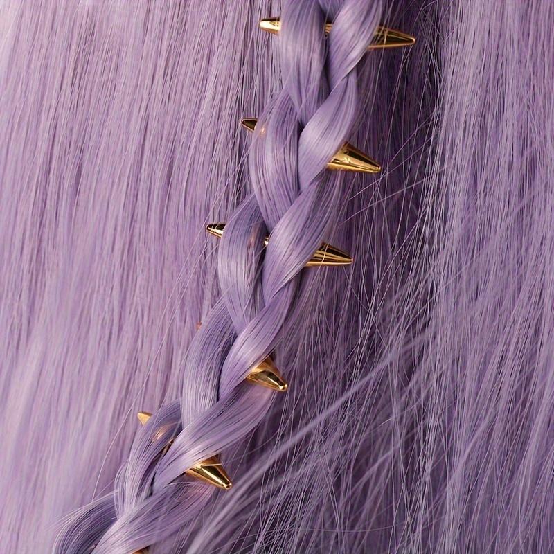 5pcs Set Spiked Hair Clips Pun - Tie Bar Clip recensione e prezzo