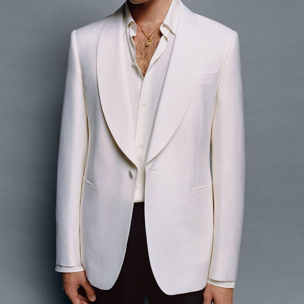 Men’s Suit Jacket Shawl Lapel  - Elegant Formal Men'S Wear recensione e prezzo