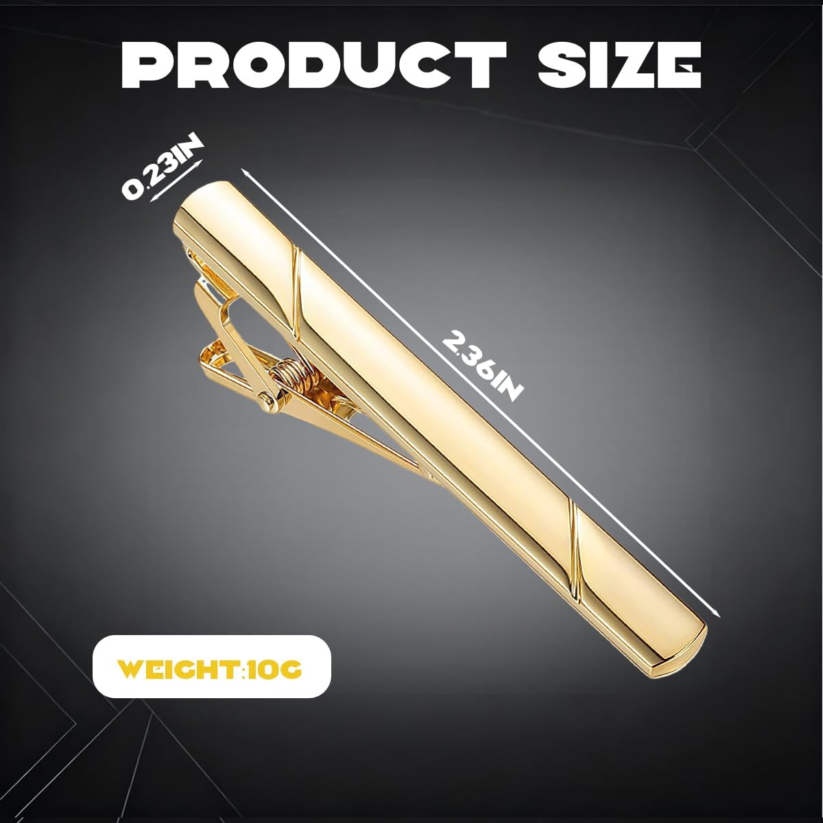 Mens Stainless Steel Tie Clip  - Tie Bar Clip recensione e prezzo
