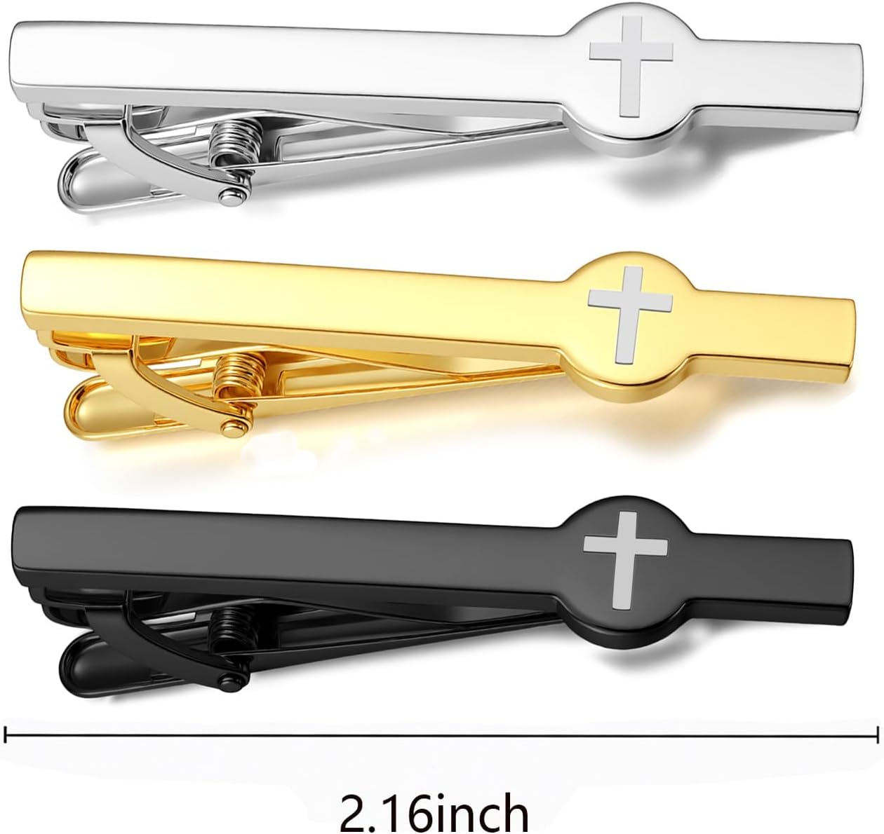 3-Piece Tie Bar Clip Set for M - Tie Bar Clip recensione e prezzo