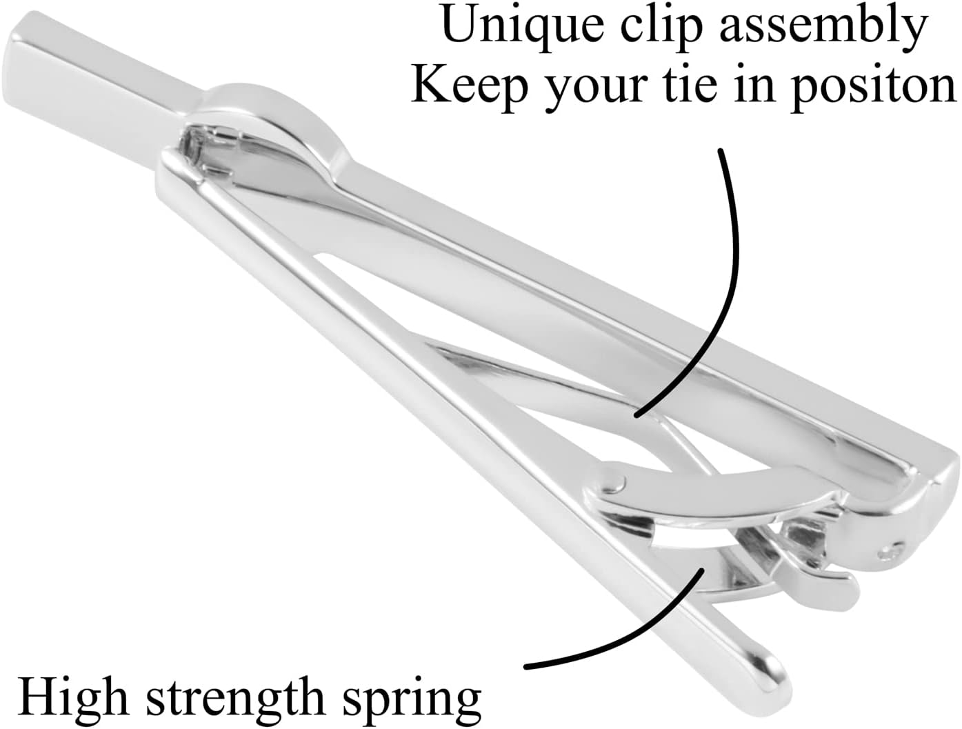3-Piece Tie Bar Clip Set for M - Tie Bar Clip recensione e prezzo