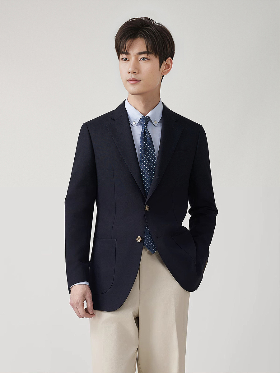 Men's Premium 50% Wool Blazer  - Men'S Formal Wear For Graduation recensione e prezzo