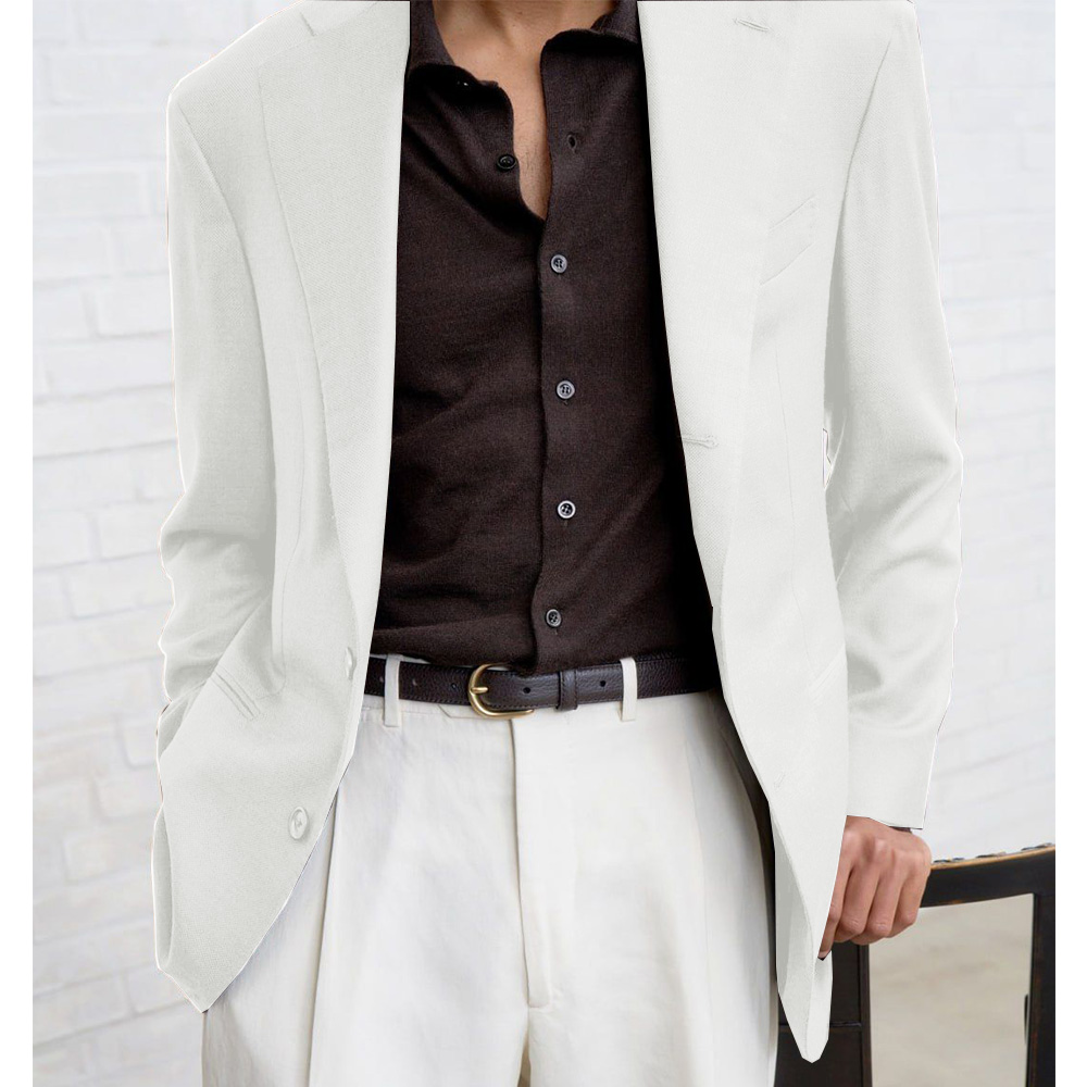 Men Suit Jacket Single Breaste - Elegant Formal Men'S Wear recensione e prezzo