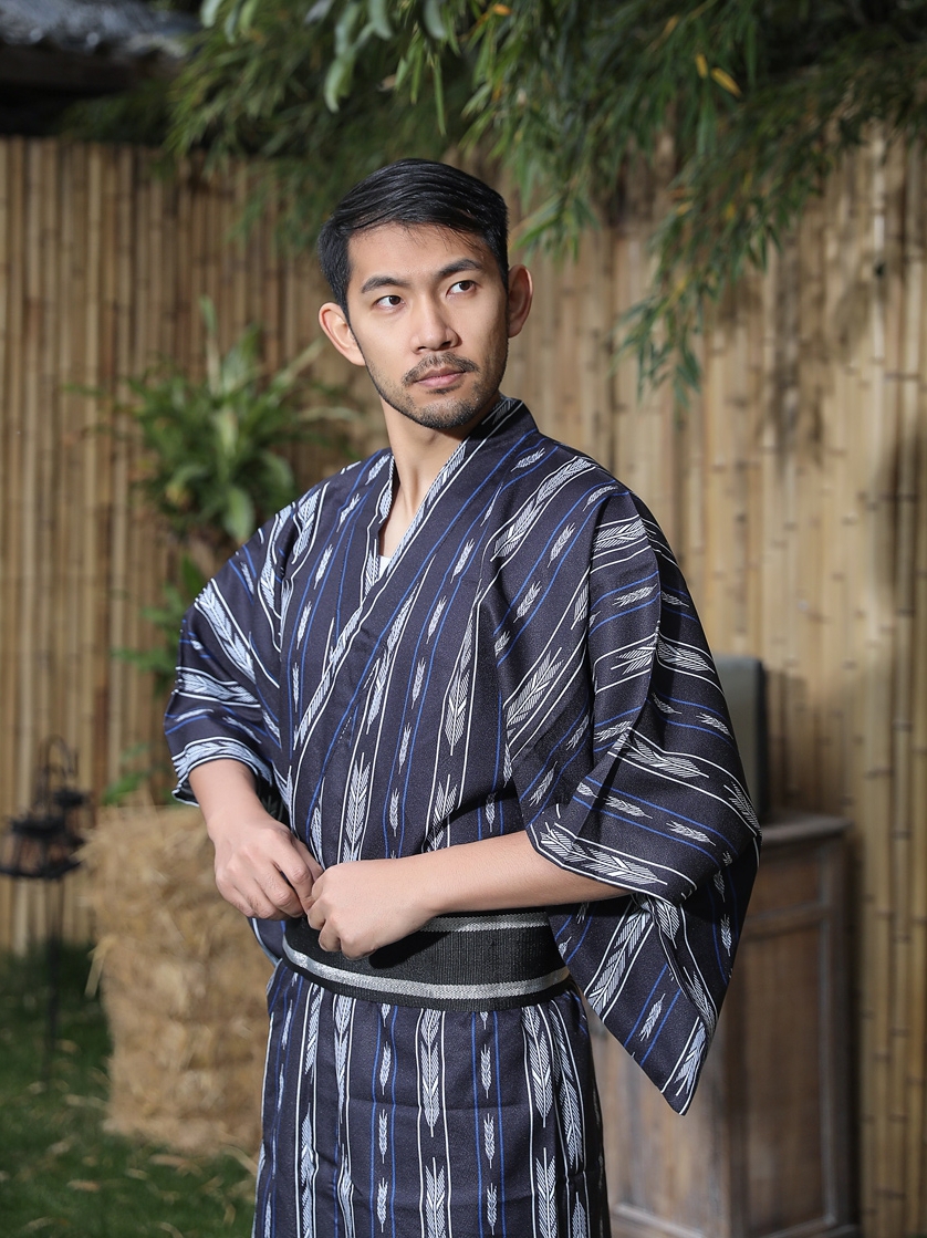Japanese Kimono With Belt Men' - Men Linen Formal Wear recensione e prezzo