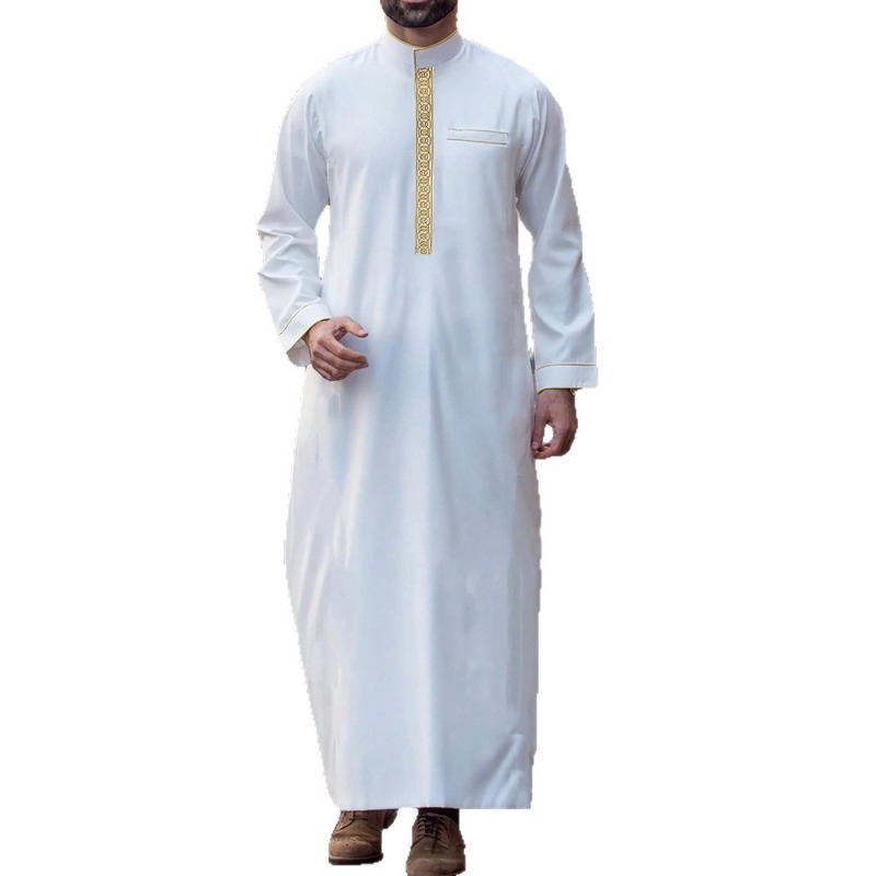 Arabic Mens Thobe Embroidered  - Arabic Formal Wear Men recensione e prezzo