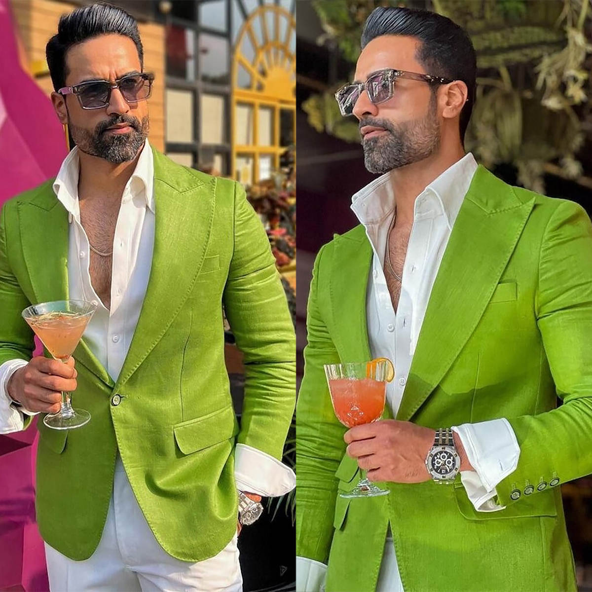 Handsome Green Groom Men Weddi - Men'S Formal Wear No Suit recensione e prezzo