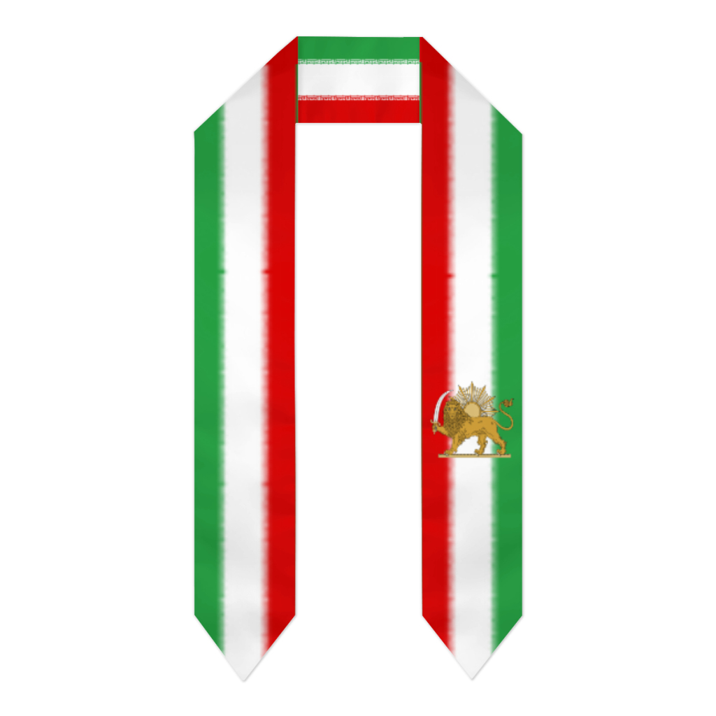 Graduation Sash Iran Persia Fl - Men'S Formal Wear For Graduation recensione e prezzo