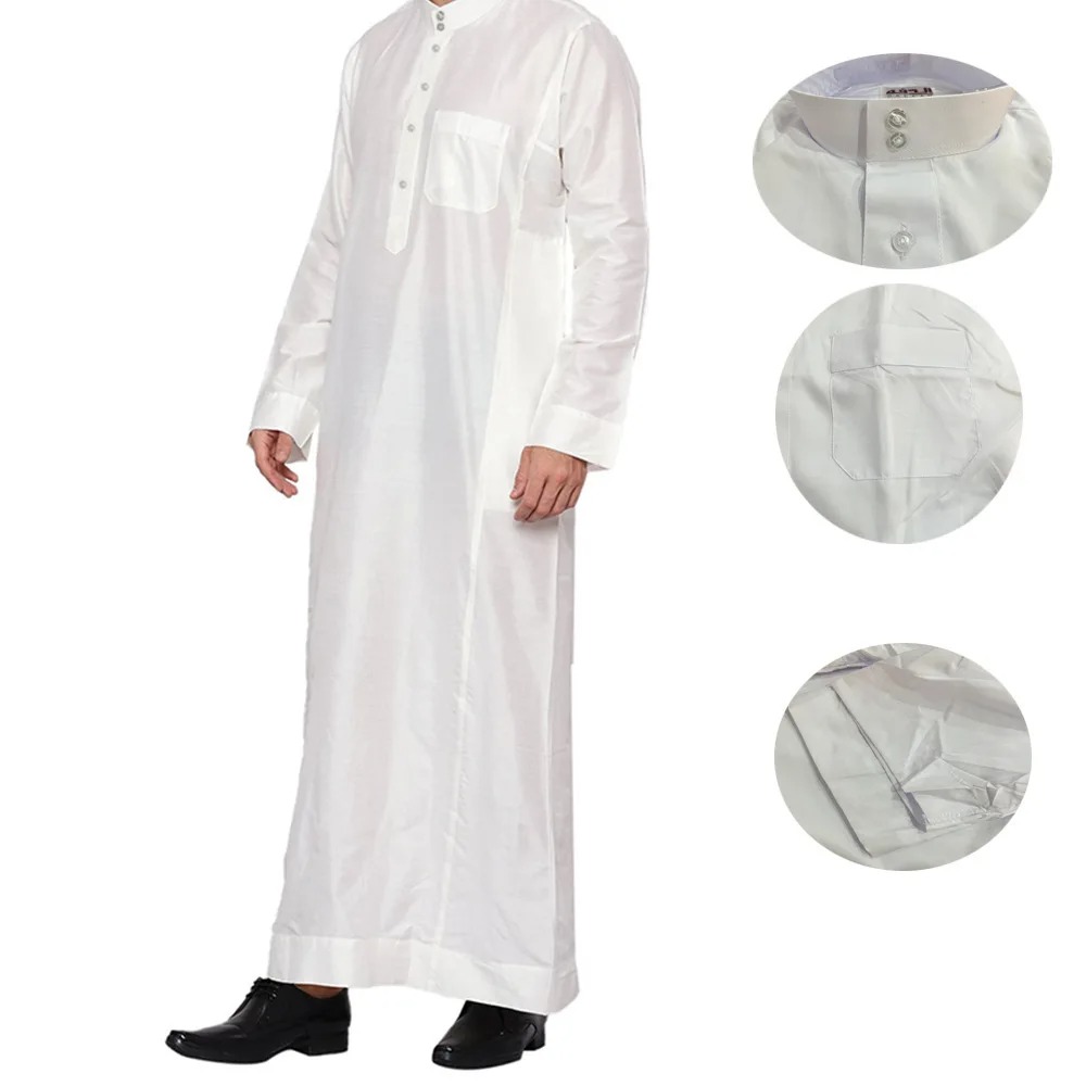 Mens Polyester Qatari Thobe St - Arabic Formal Wear Men recensione e prezzo