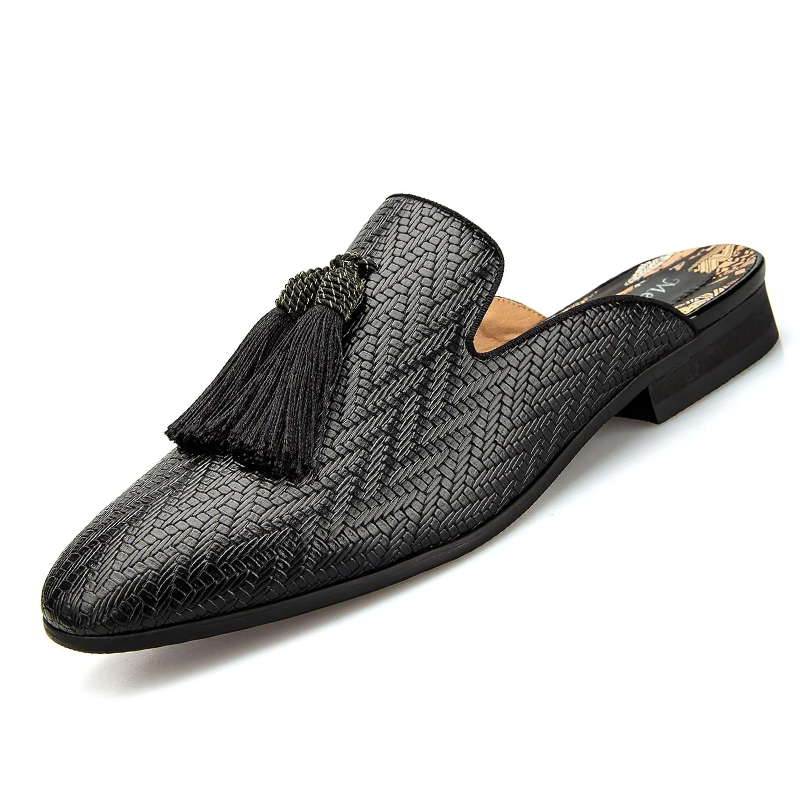 Leather Slippers Breathable Su - Men'S Formal Wear Slippers recensione e prezzo