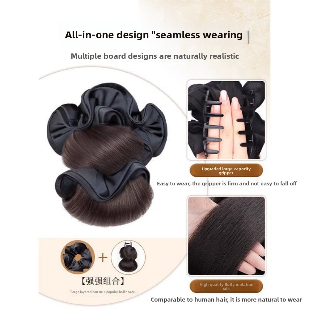 New Synthetic Hair Bun Claw Cl - Tie Bar Clip recensione e prezzo