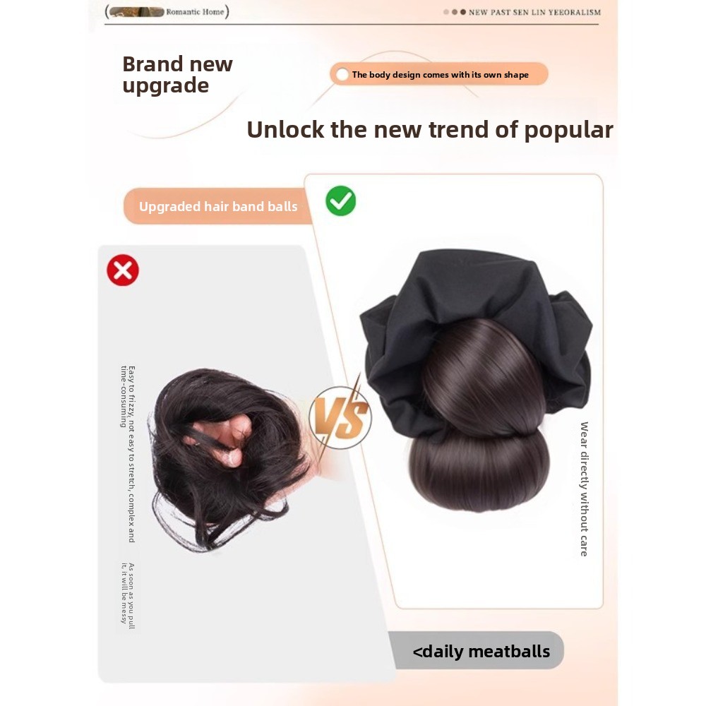 New Synthetic Hair Bun Claw Cl - Tie Bar Clip recensione e prezzo
