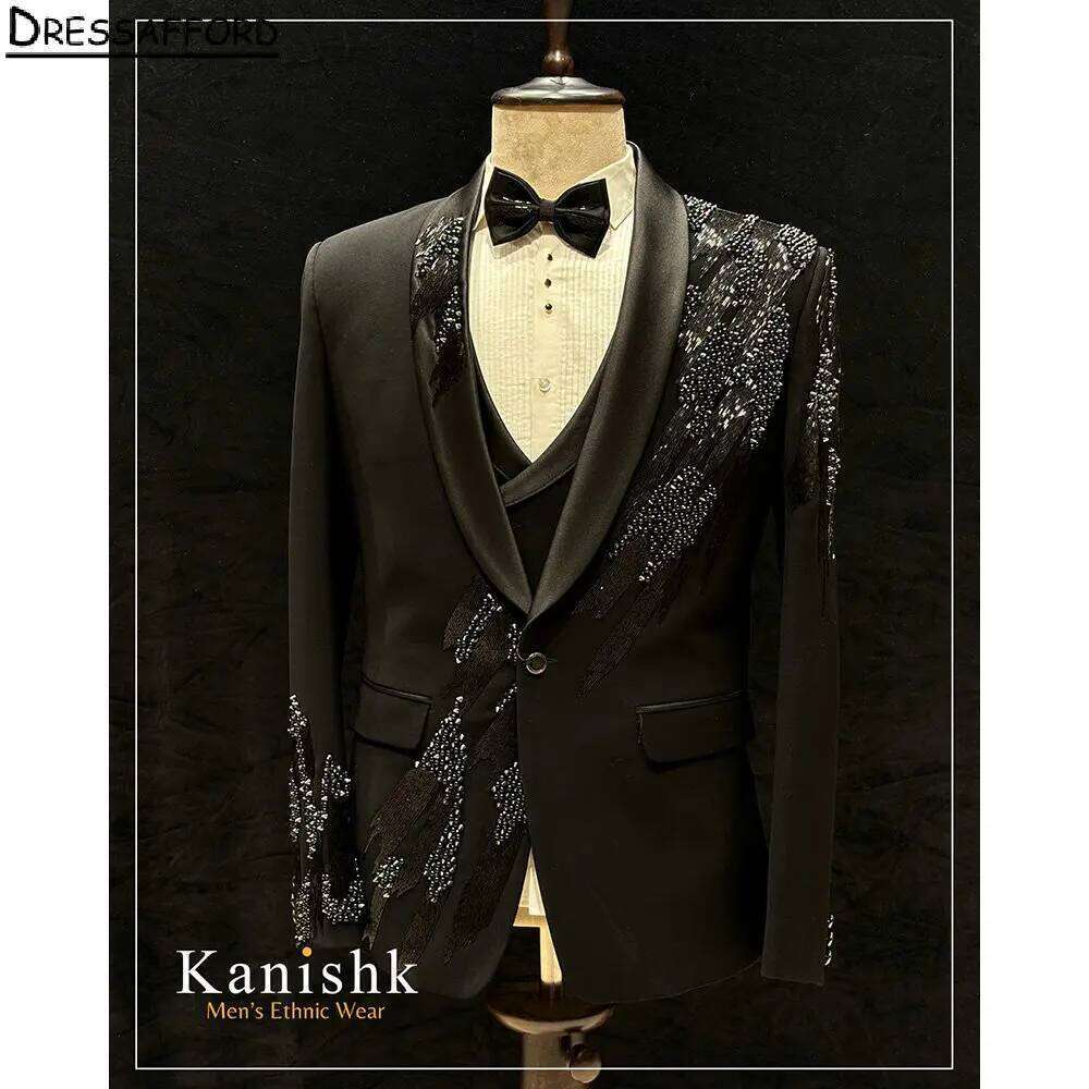 Black Formal Wedding Suits Lux - Men'S Formal Wear No Suit recensione e prezzo