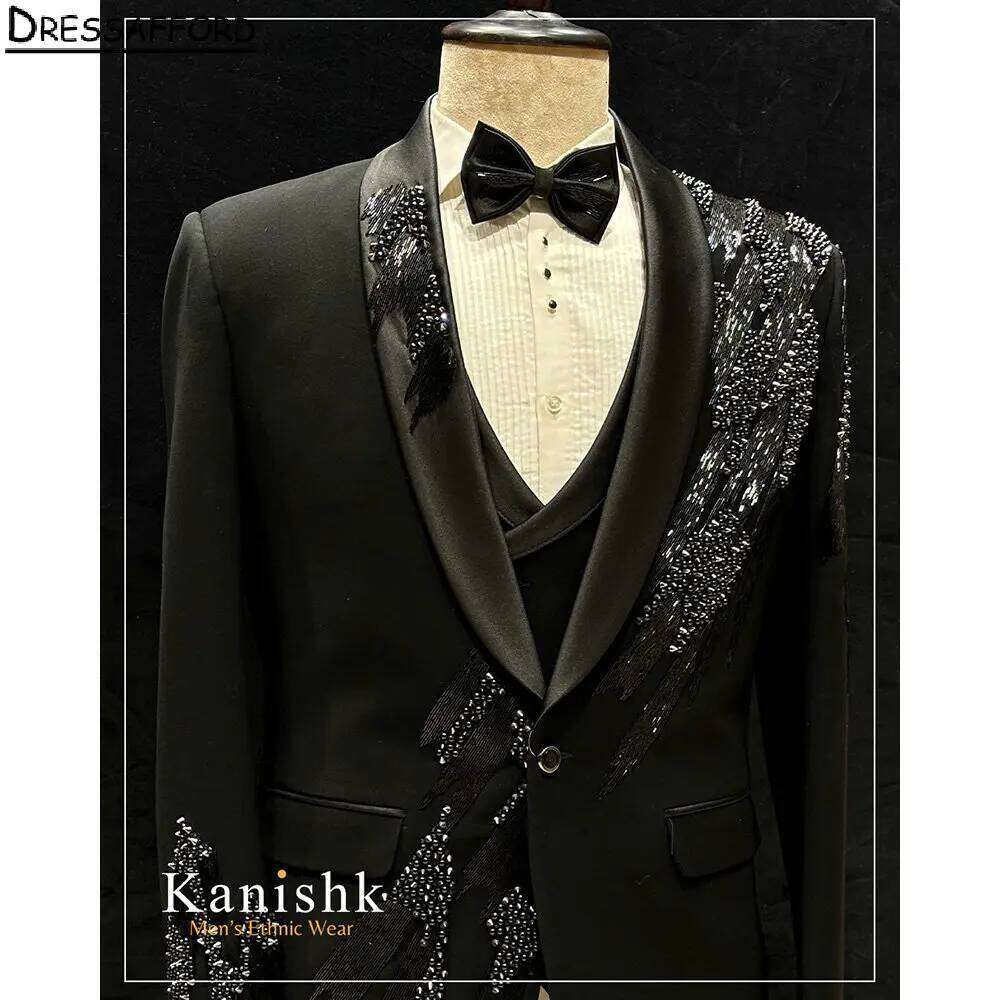 Black Formal Wedding Suits Lux - Men'S Formal Wear No Suit recensione e prezzo