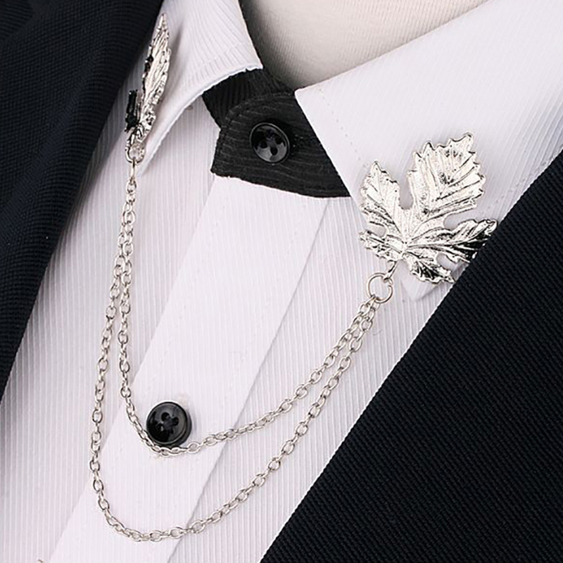 Tassel Chain Brooch Men Suit S - Men'S Formal Wear For Graduation recensione e prezzo