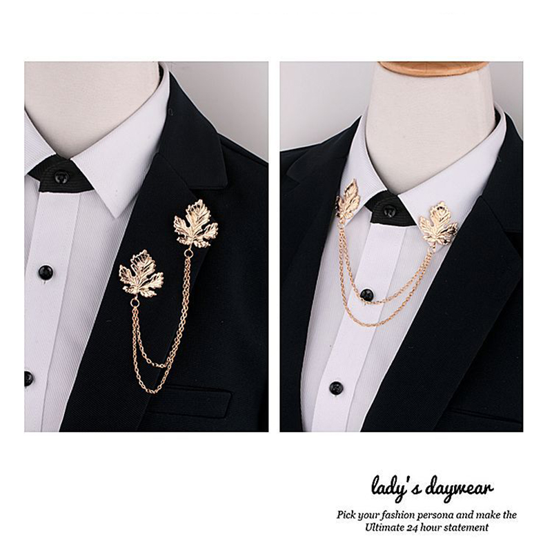 Tassel Chain Brooch Men Suit S - Men'S Formal Wear For Graduation recensione e prezzo