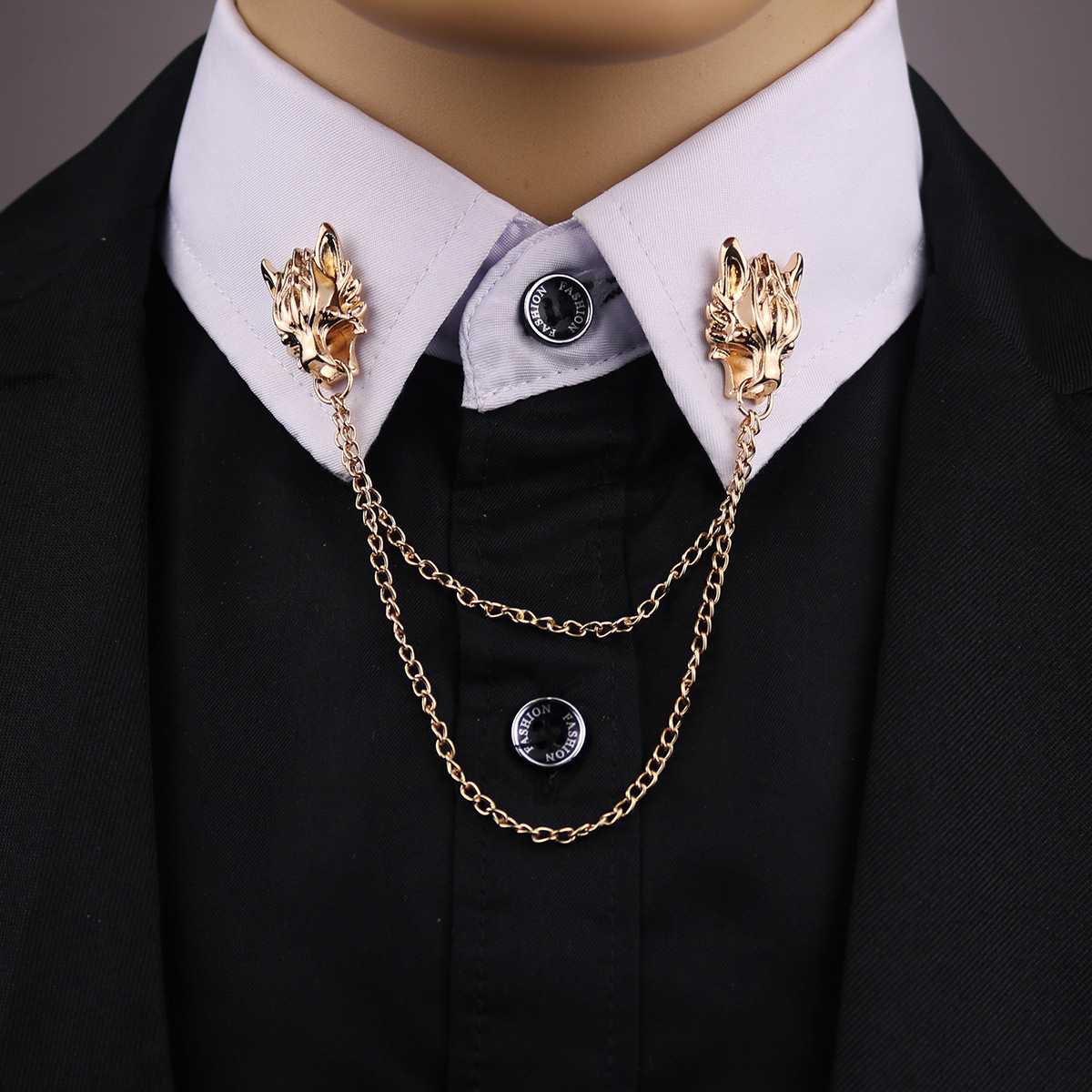 Tassel Chain Brooch Men Suit S - Men'S Formal Wear For Graduation recensione e prezzo