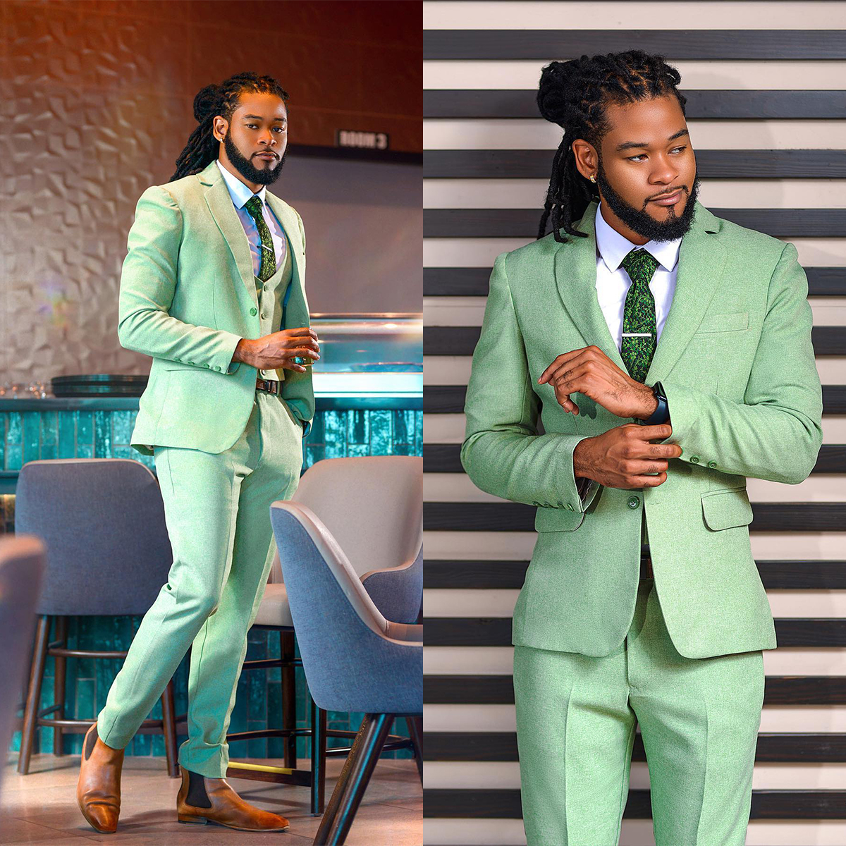 Fashion Men Suit New Wedding S - Men'S Formal Wear No Suit recensione e prezzo