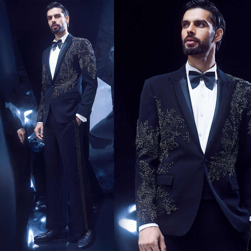 Fashion Wedding Men Suit Beads - Men'S Formal Wear No Suit recensione e prezzo